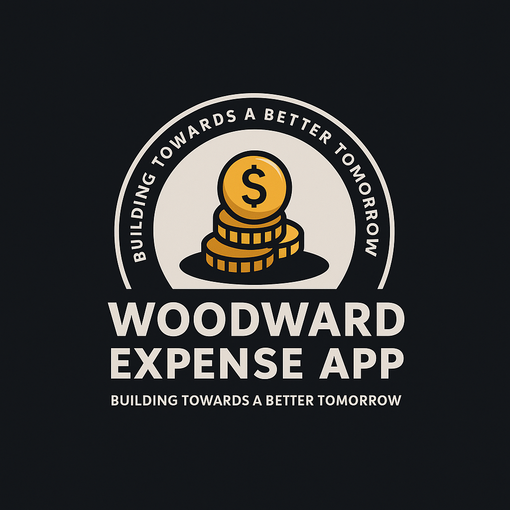 Woodward Expense App Logo - Dark