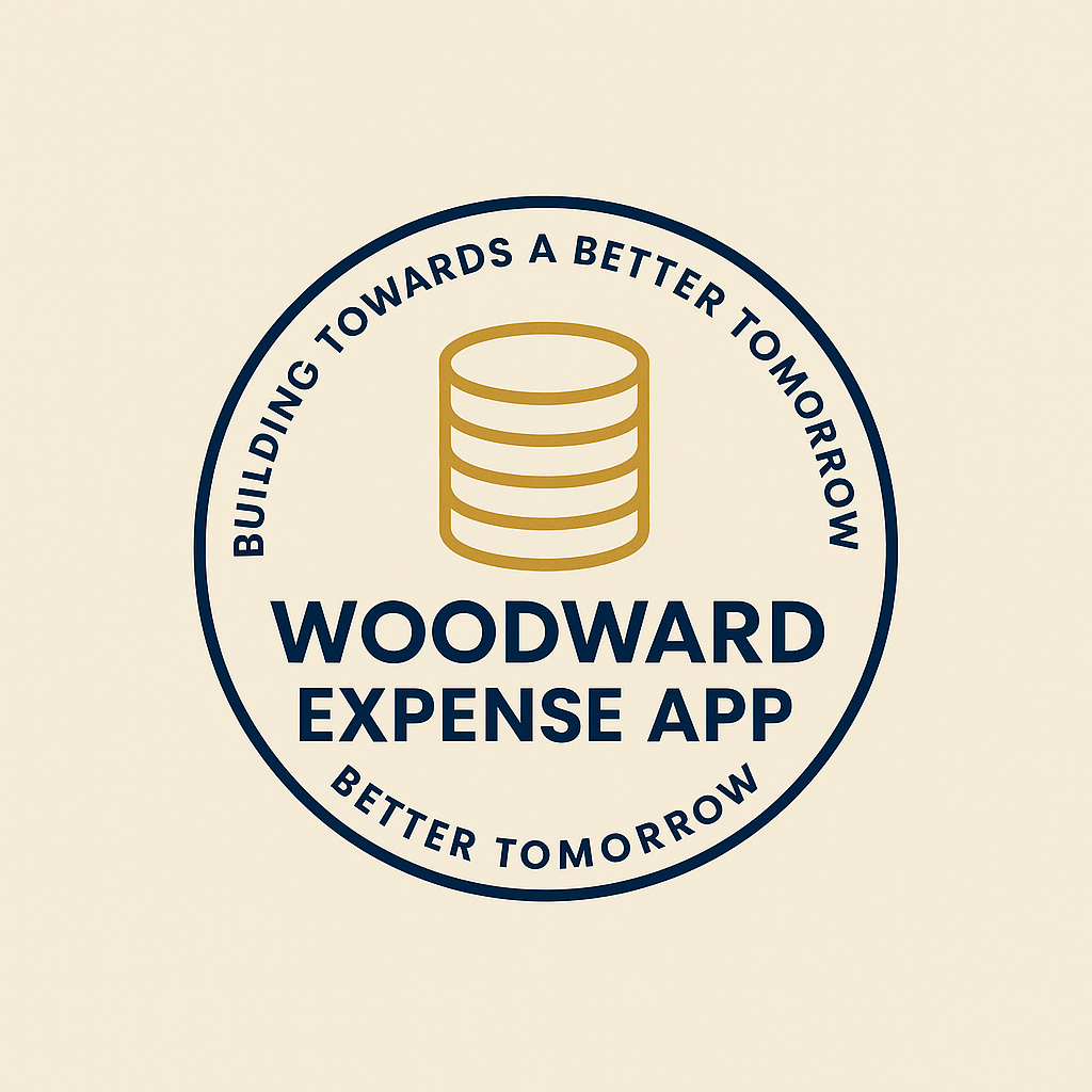 Woodward Expense App Logo - Light